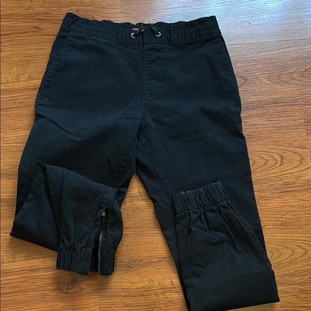 Men's Black Cargo Pants